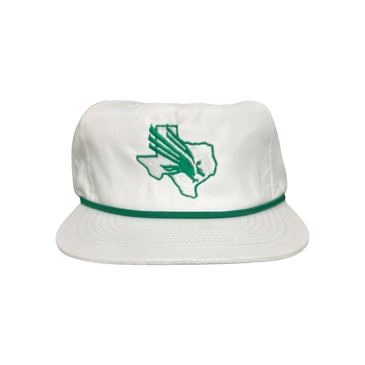 Custom Eagles Vintage Green Brim with Rope Snapback Hat Cap