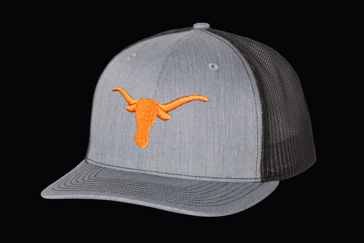 Texas Longhorns / Longhorn Steer Head / 197 / Hats / UT9053 / MM – Last  Stand Hats