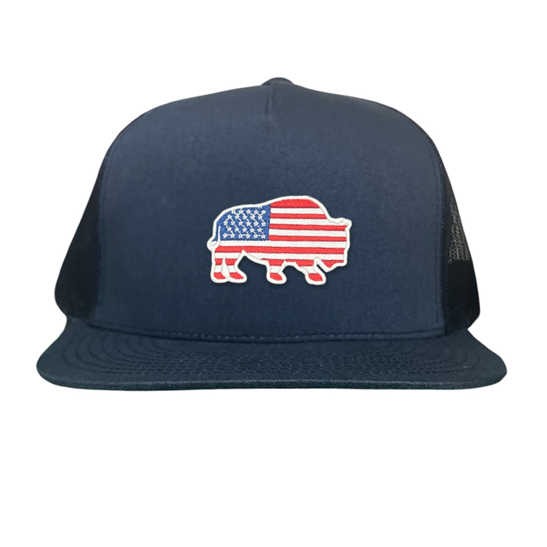 Last Stand Bison American Flag / 068 / MM