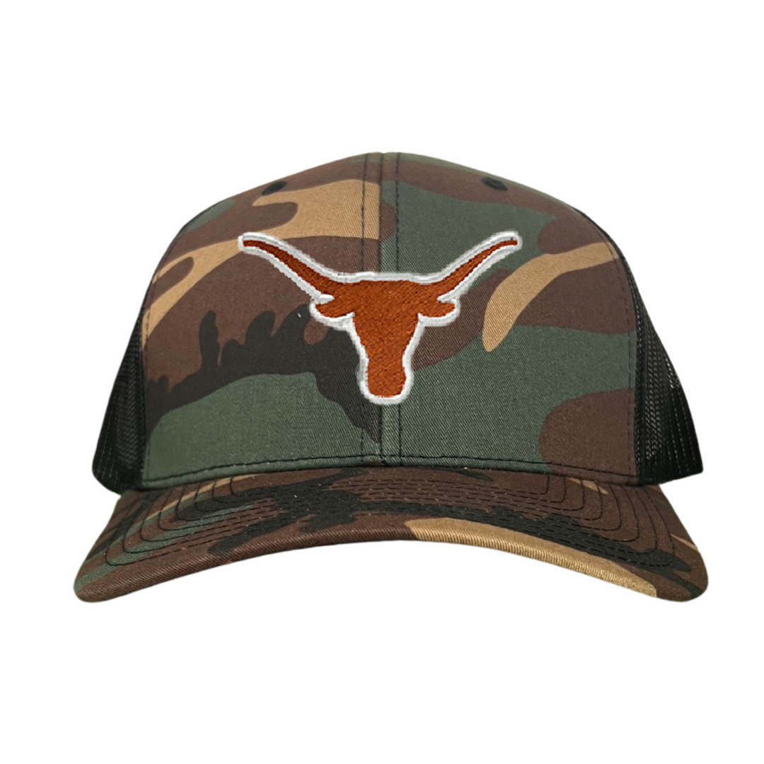 Texas Longhorns Steer Head Embroidered Hat / UT9089 / MM