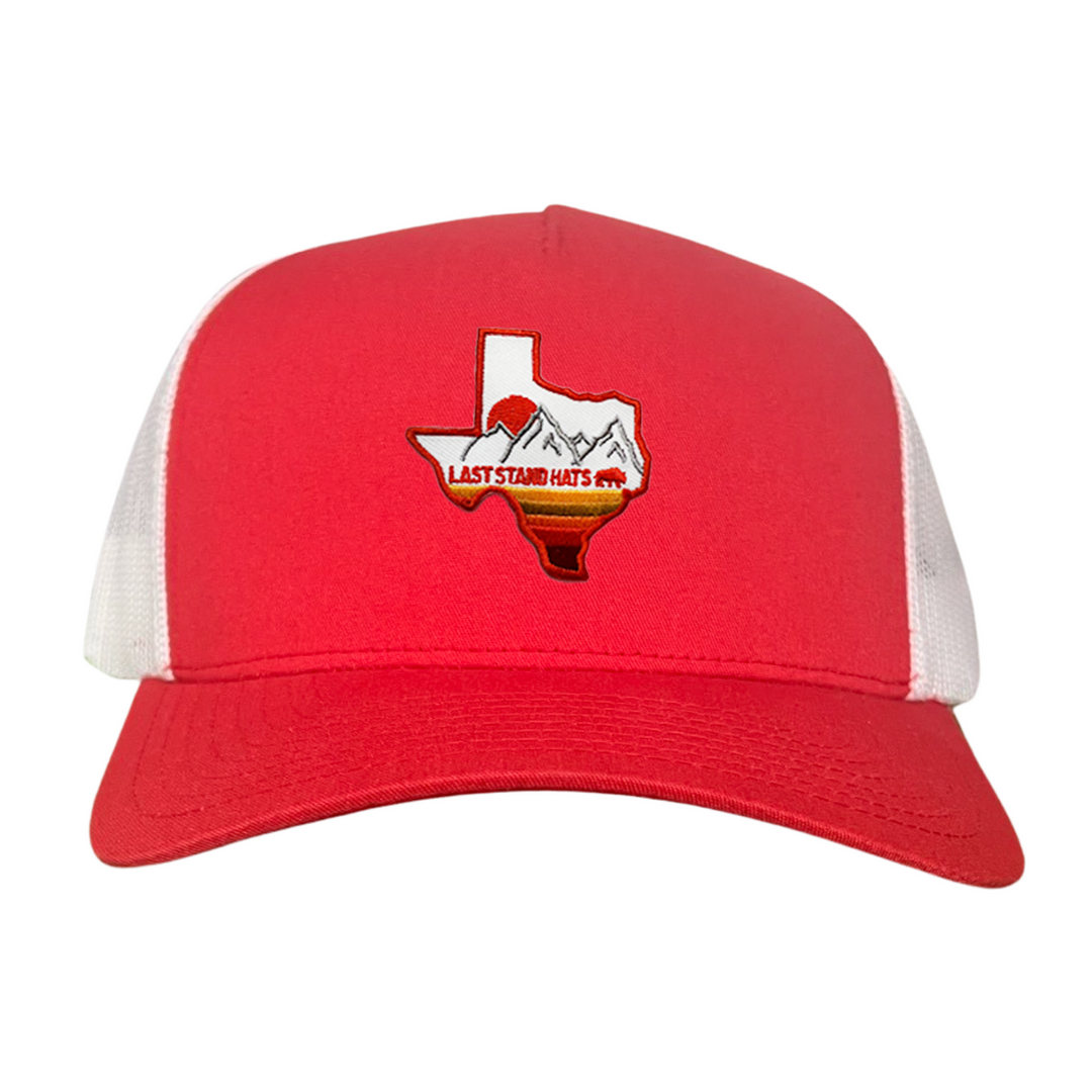 Last Stand Texas Mountains Orange / Hats / 052 / KC