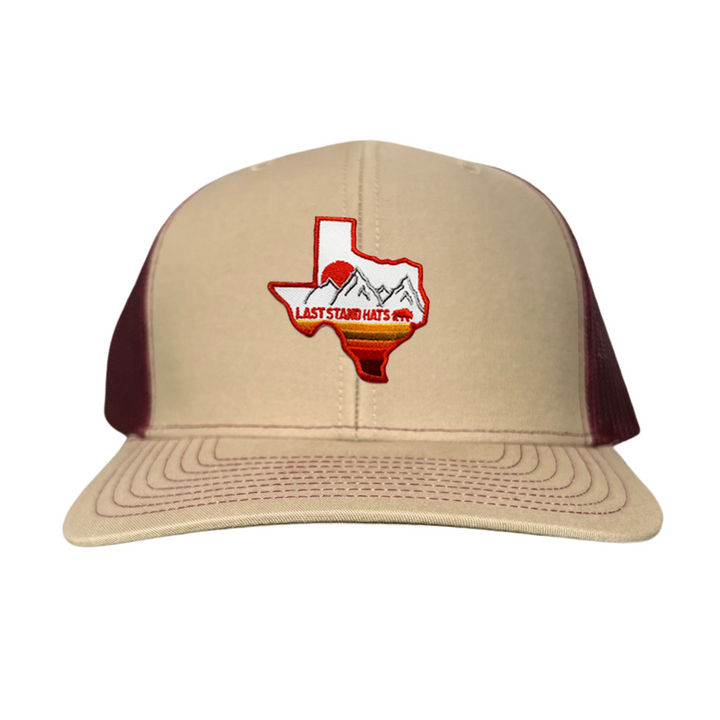 Last Stand Texas Mountains Orange / Hats / 052 / KC