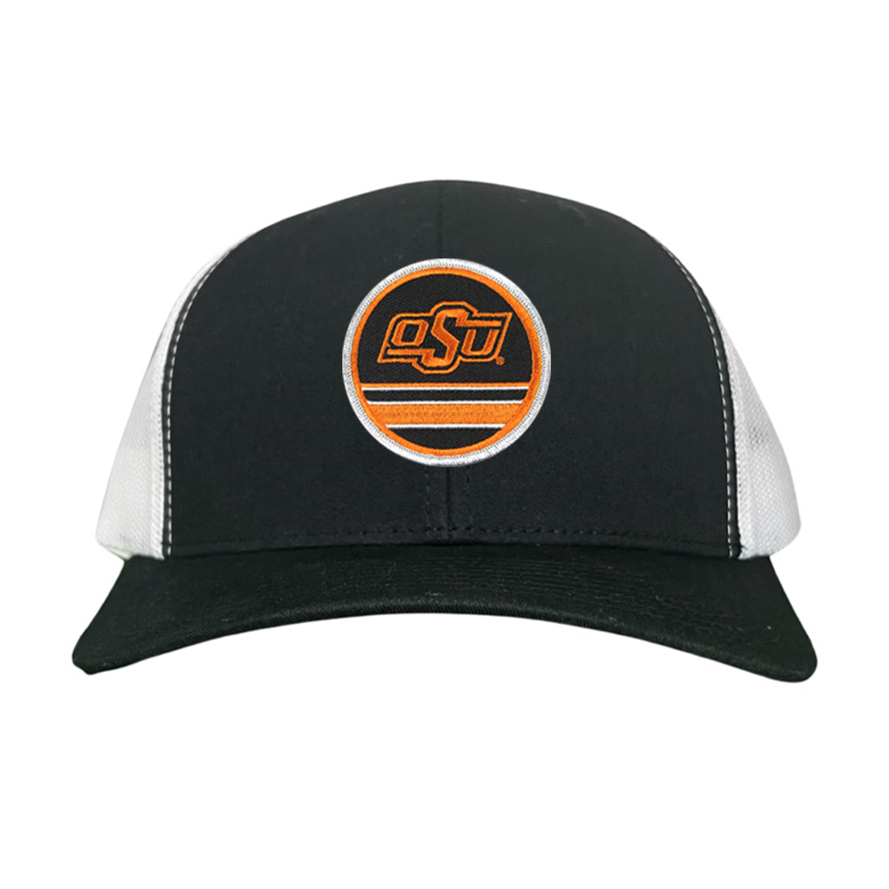 Oklahoma State OSU Circle With Lines Hats 132 OKSTATE007 Last Stand Hats