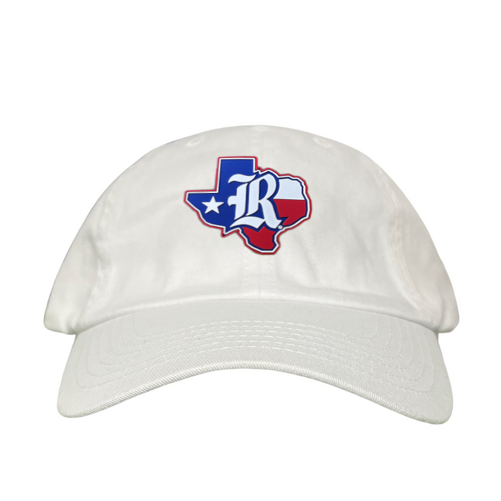 Rice University Old R State of Texas with Flag  Rubber Patch / Hats / 251 / Rice056 / MM