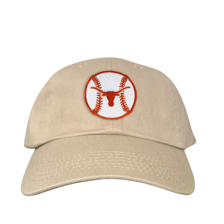 Texas Longhorns Baseball Longhorn Patch / Hats / 014 /  CT