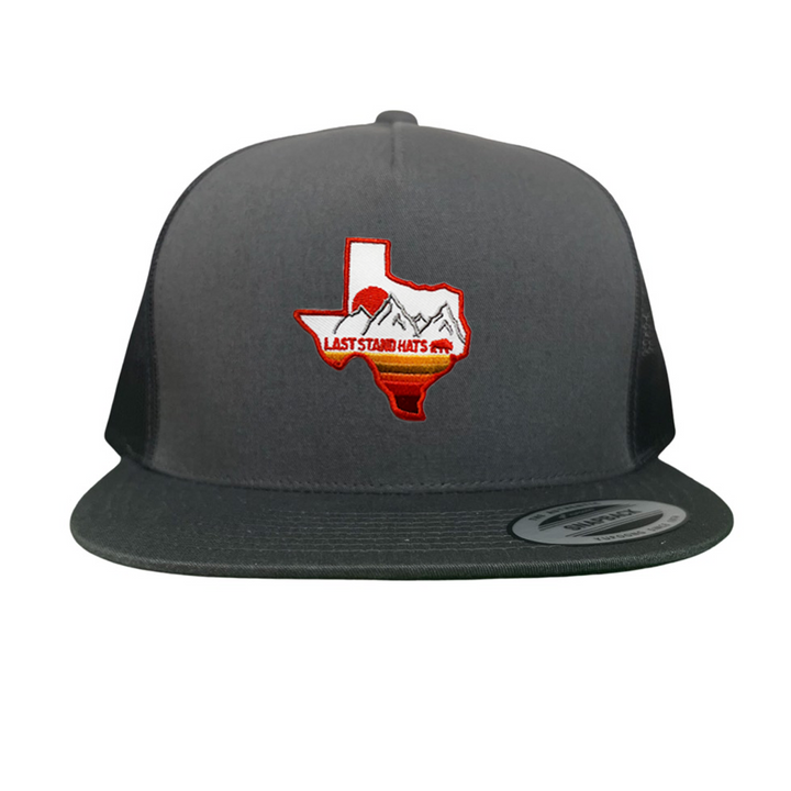 Last Stand Texas Mountains Orange / Hats / 052 / KC