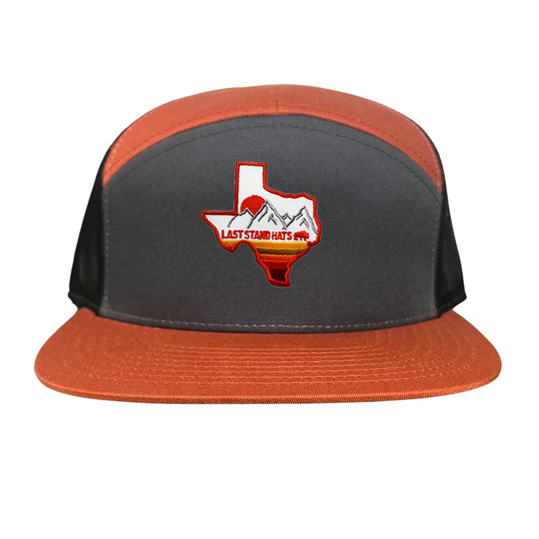 Last Stand Texas Mountains Orange / Hats / 052 / KC