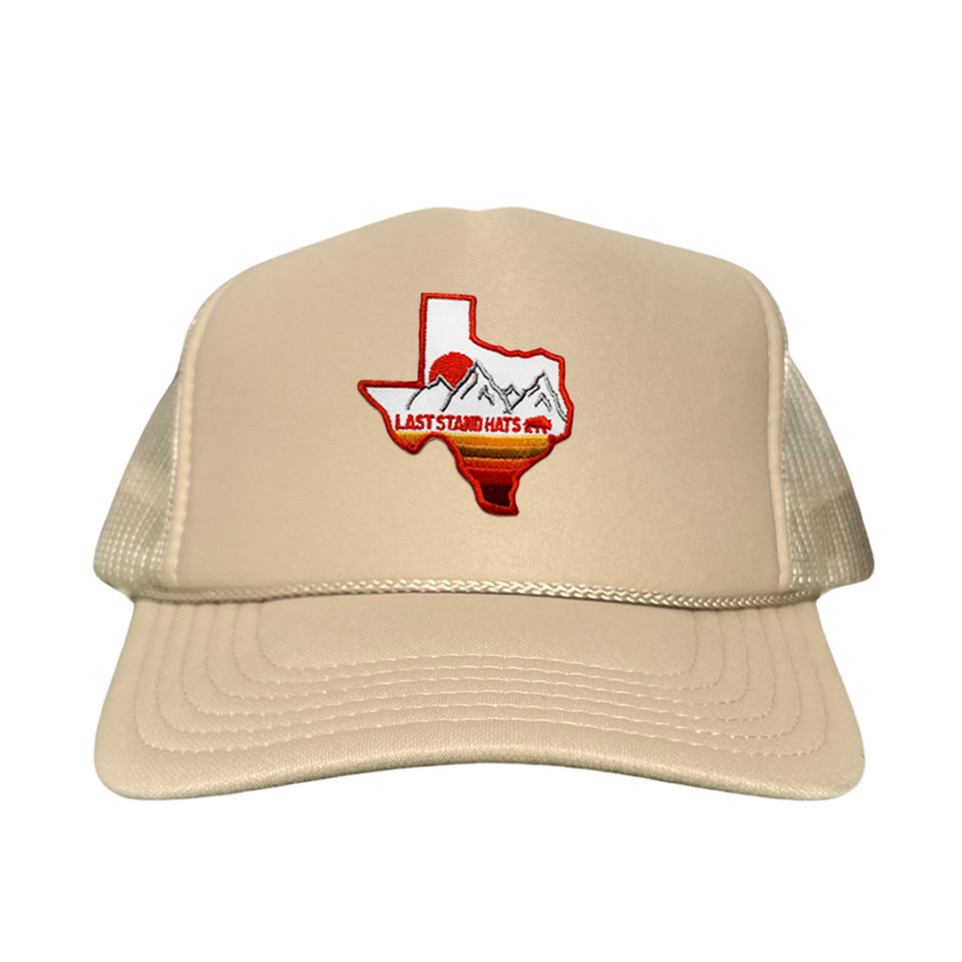 Last Stand Texas Mountains Orange / Hats / 052 / KC