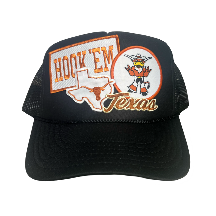 Texas Longhorns Multi Patch Hat