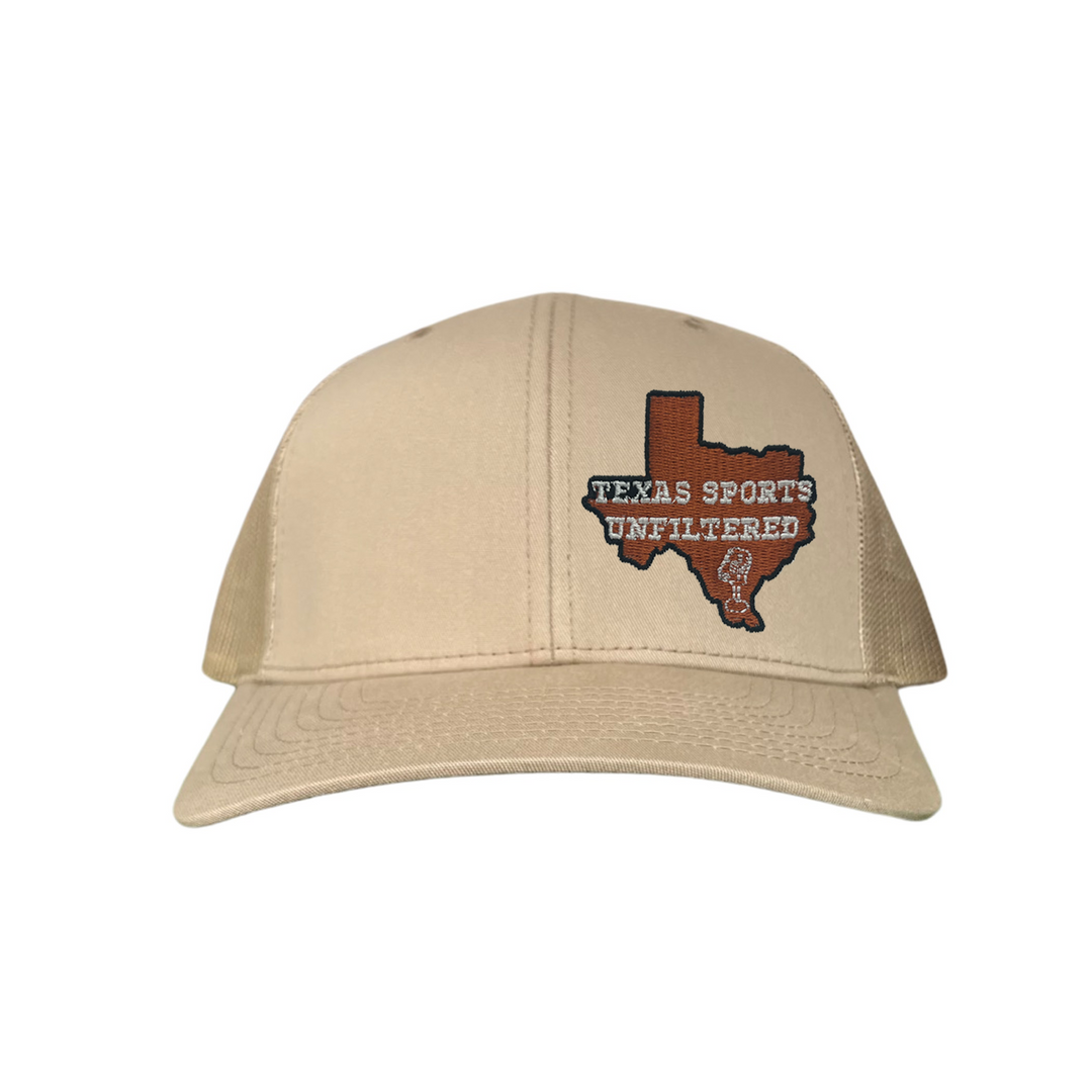 Texas Sports Unfiltered Embroidered Hats / MM