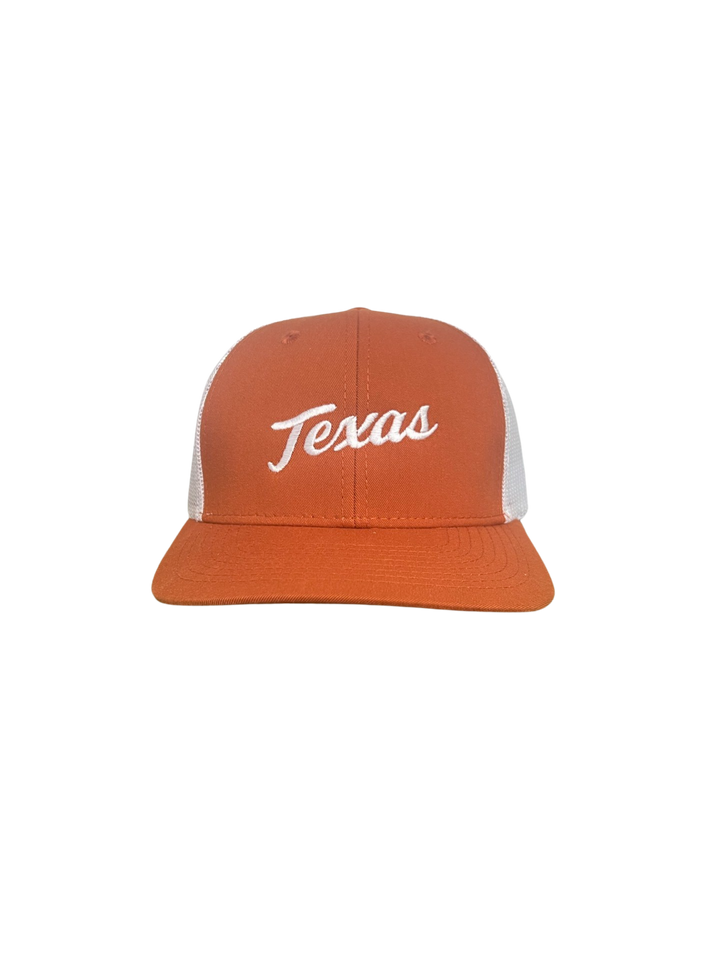 Texas Longhorns / Texas Script Embroidered / Hats / UT9112 / MM