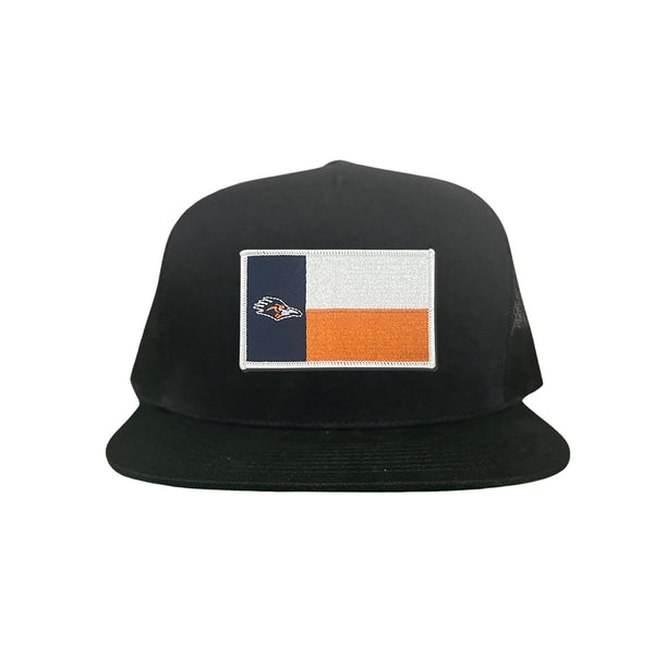 Utsa Flexfit Structured Low Profile Hat Utsa Roadrunner Head Emb | White | Small/Medium