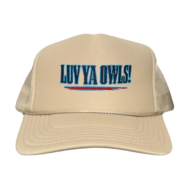 Rice Luv Ya Owls Embroidered Hats / Rice0045 / MM