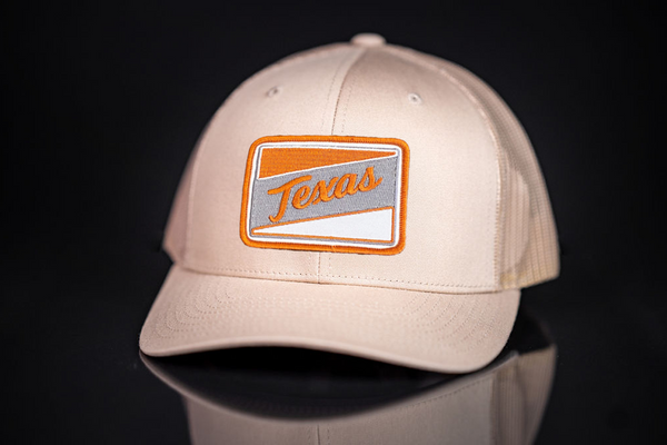 Charcoal Vintage Texas Patch Trucker Hat