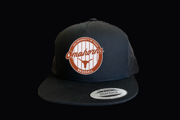 Dallas Skyline Patched Curved Bill Hat Orange/Khaki