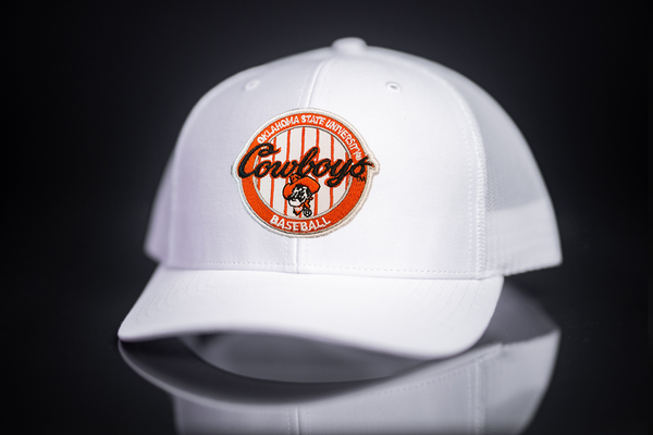 Oklahoma State University White Cowboys Osu Snapback Hat